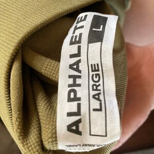 Alphalete Khaki Large Tee